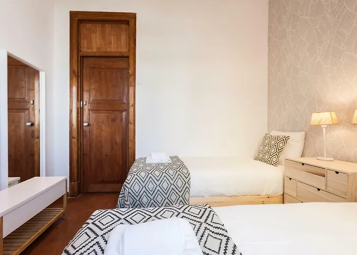 Rossio Vintage Two-bedroom - By Lu Holidays شقة *