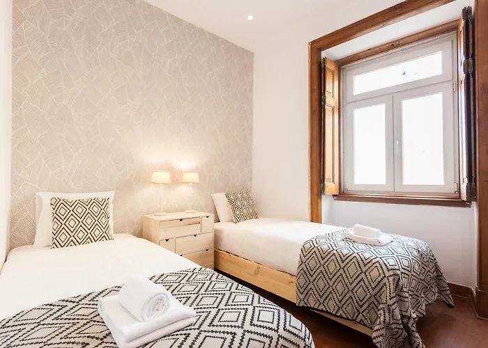 Rossio Vintage Two-bedroom - By Lu Holidays شقة *